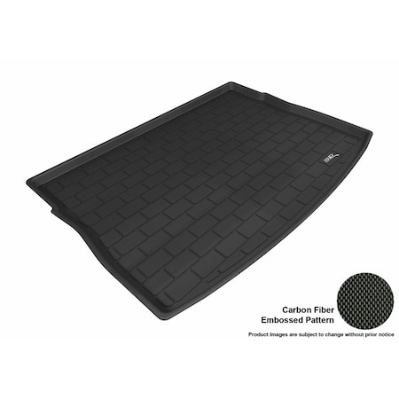 3D Maxpider Kagu Floor Mat for Volkswagen E-Golf Cargo Liner, Black M1VW0611309